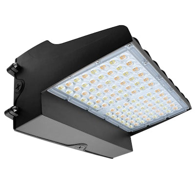 Envision LED-WPFC-FL-5P120W-TRI-BL-PC Full-Cutoff Wall Pack: Flat-FC Line - Black