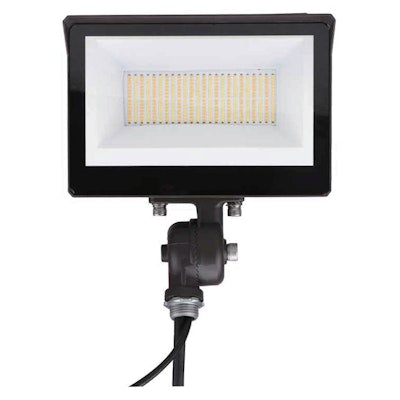 Envision LED-ARL3-ARC-3P100-TRI-BZ-UNV-KNT-PC Architectural Flood Light with Photocell - Bronze