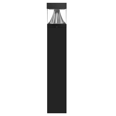 Envision LED-BLD-3P22-SQ-5CCT-UNV-CN-FL-BZ-44 Bollard Square - Bronze Square Cone Flat Top - Black