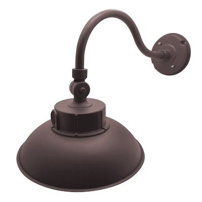 Envision LED-GNB-3P50-TRI-BZ-PC Gooseneck Barn Light - Bronze