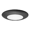 Envision LED-CDSK-6-15W-5CCT-BLK 6" Disk Lite: Cusp-Line - Black