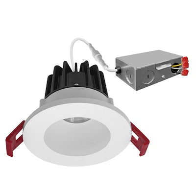 Envision LED-DLJBX-2-6W-3WD-W/W-S 2" Smooth Downlight: SnapTrim-Line