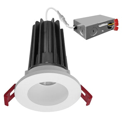 Envision LED-DLJBX-2-15W-5CCT-W/W-S 2" Smooth Downlight: SnapTrim-Line