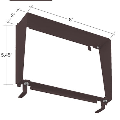 Envision ARL-80W-SHIELD-BZ Area Light 80W Shield