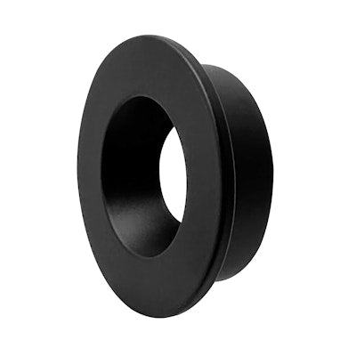 Envision DLJBX-1-TRIM-BLK-R 1" Black Round Smooth Trim