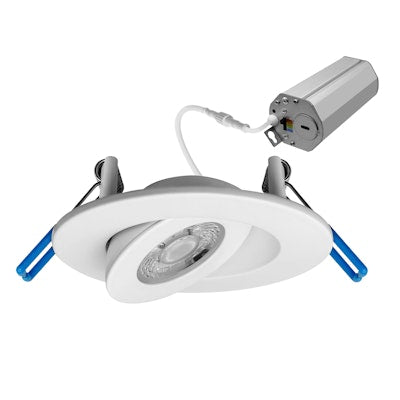 Envision LED-SL-FLT-2-5W-5CCT-WH 2" Floating Gimbal Canless Downlight - White