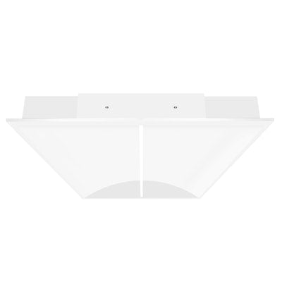 Envision LED-CBT-TL-2X2-3P40-4CCT-35W-35K, 120/277V, 2x2 LED Center Basket Thin LuxLume Troffer - White