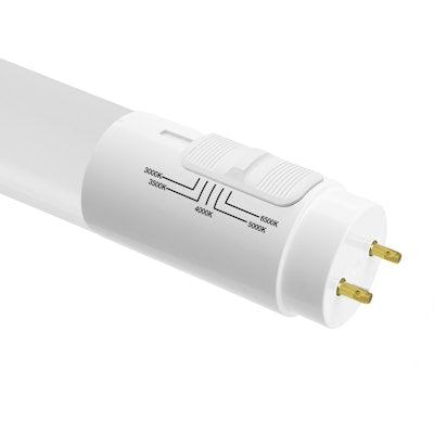 Envision LED-T8-DF-GL-3FT-12W-5CCT-12W-30K, 120/277V, 3' T8 Triple Fit Tubes - Frosted