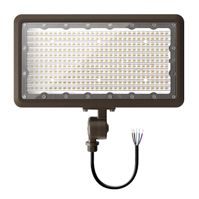 Envision LED-FL-3P150-TRI-BZ-KNYK-PC, 120-277V, Mini Area Floodlights XS-Line - Bronze