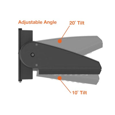 Envision LED-WPFC-ARC-3P65-TRI-BL-PC-65W-30K, 120-347V, Full Cut Off Wall Packs ARCY-Line - Black