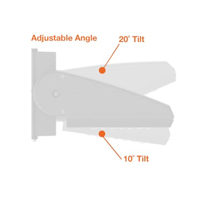 Envision LED-WPFC-ARC-3P65-TRI-WH-PC-30W-40K, 120-347V, Full Cut Off Wall Packs ARCY-Line - White