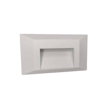 ABBA STA03 3CCT Integrated LED Edge Step Light – White Finish
