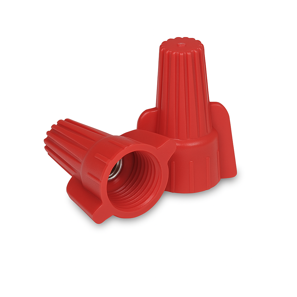 Red Twist-On Winged Wire Connecters - 500 Pack