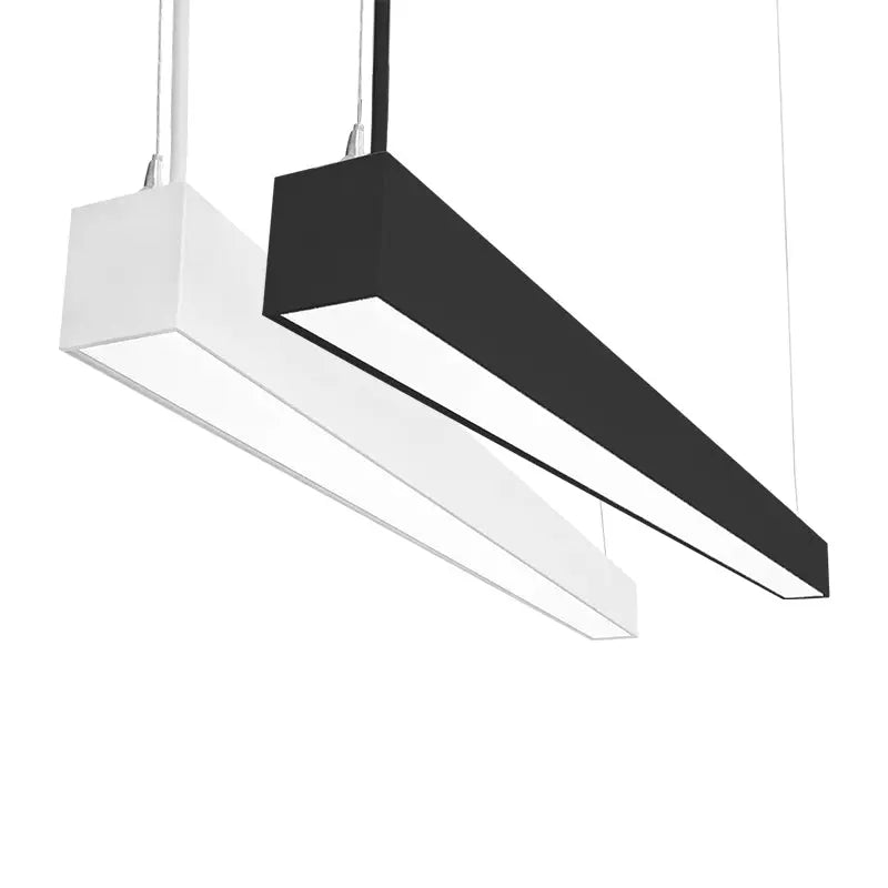 Malibu Linking Brackets for LightStream™ 2/4/8 ft. Suspended LED Linear Light - I, L, T, X Shapes, Black/White Finish