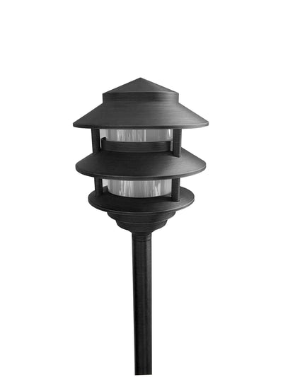 ABBA PLB22 LED 3-Tier Brass Pagoda Light
