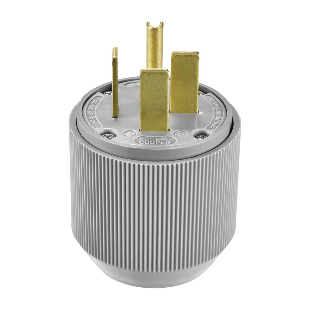 Cooper 8452N 15-50P, 3-pole, 4-wire Straight