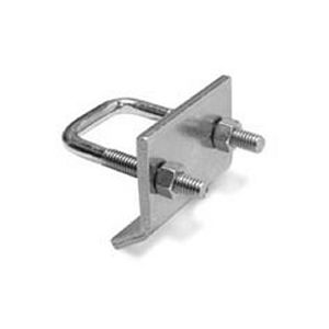 Power Strut PS-2651-T1-EG Channel to Beam, U-Bolt Right Angle Under Flange - 25 Pack