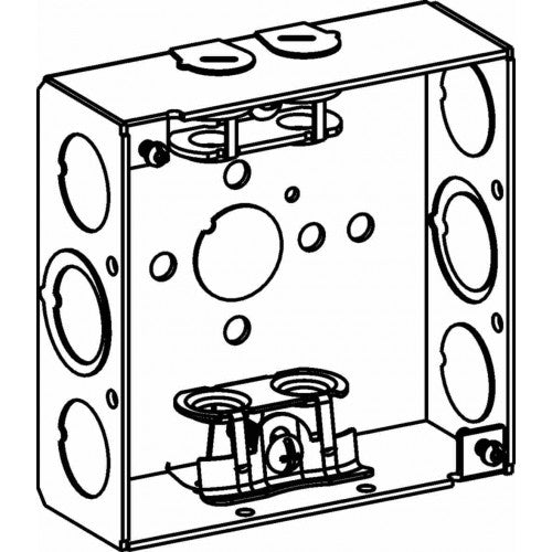 Orbit 4SB-MC 4" Square Box 1-1/2" Deep MC Type - Galvanized