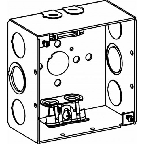 Orbit 4SDB-MC 4" Square MC Box 2-1/8" Deep - Galvanized