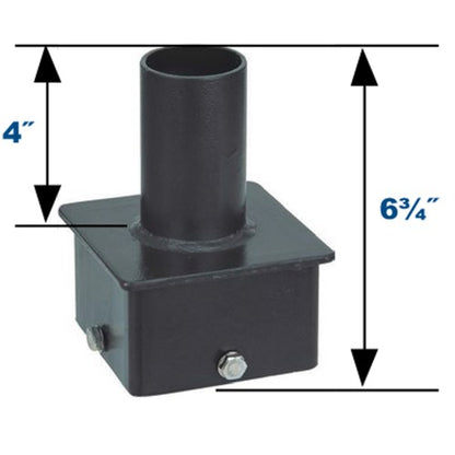 Orbit 4STVT Vertical Te Non For 4" Square Pole - Bronze