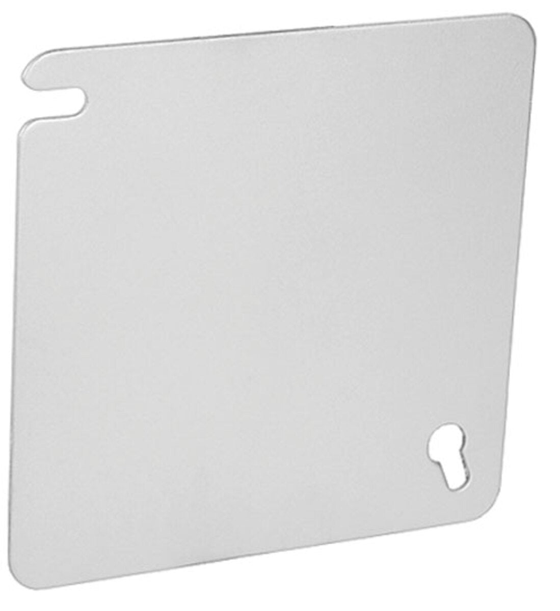 5" Square (5S) Steel Cover, Blank - Sonic Electric