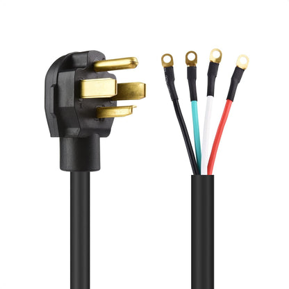 50 Amp 4 - Wire 6ft Dryer Power Cord - Sonic Electric
