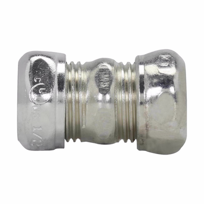 Crouse-Hinds 663 1-1/4" Steel Compression EMT Coupling