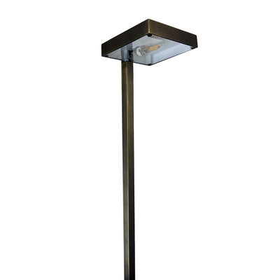 ABBA LED Square Solid Brass Path Light