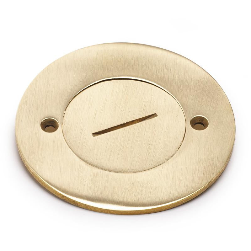 Lew Electric 504 3 1/2 Brass Cover