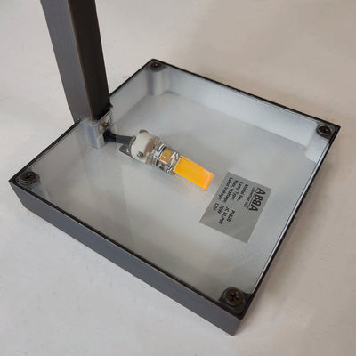 ABBA LED Square Solid Brass Path Light