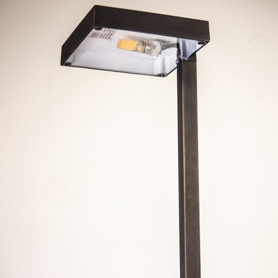 ABBA LED Square Solid Brass Path Light