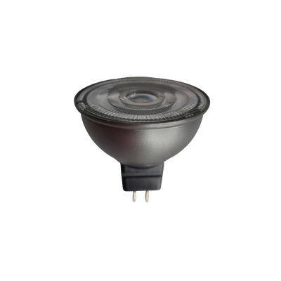 ABBA MR16 7W 12V Dimmable LED Light Bulb- Black Finish