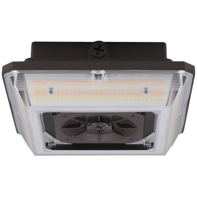 Westgate Angled-Beam Garage Canopy, CCT & Wattage Selectable