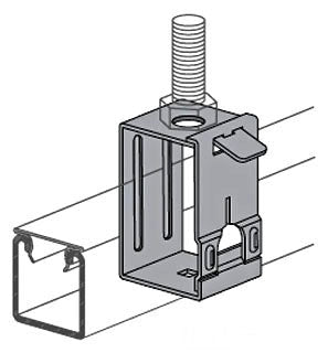 Power-Strut PS-2632-7/8-EG Channel Hanger - 20 Pack