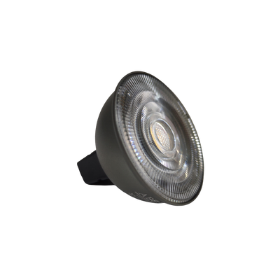 ABBA MR16 7W 12V Dimmable LED Light Bulb- Black Finish