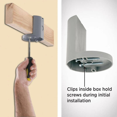 Malibu MapleBox™ CFB-1 4" Non-Metallic Saddle-type Ceiling Fan Support Box