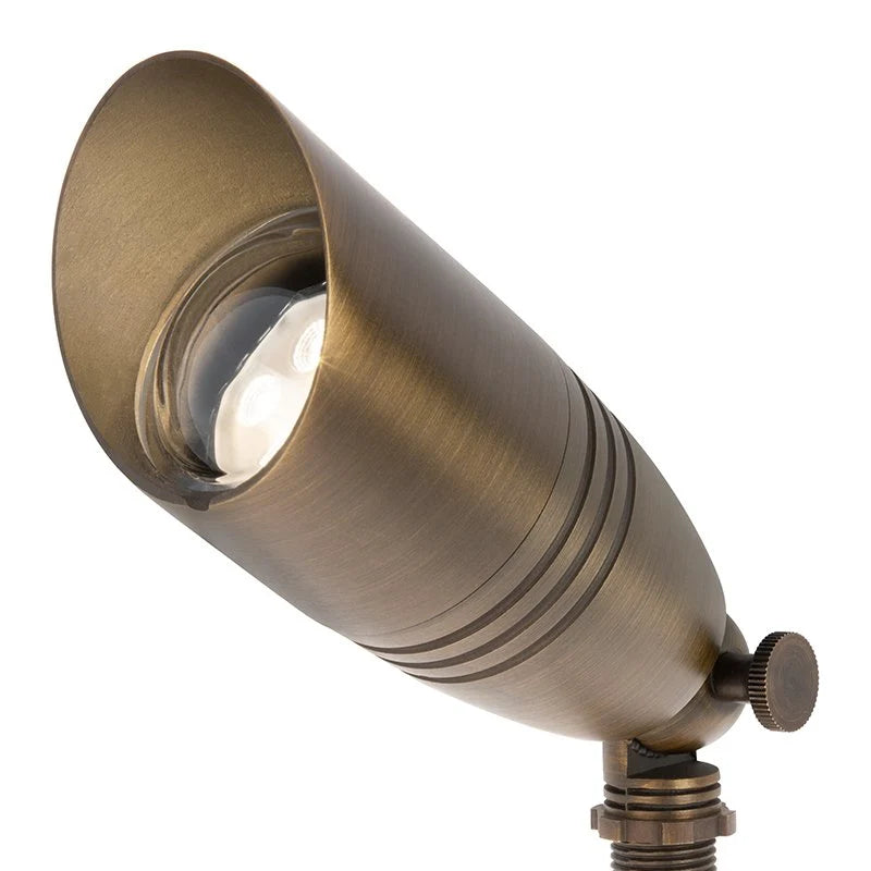 LED Brass MR16 12V Garden Spotlight