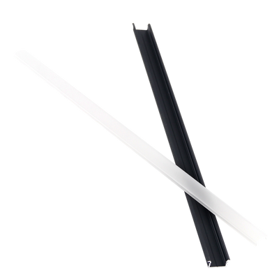 ABBA AP44 Aluminum Rectangular Channel For LED Strip Light- 80 Feet