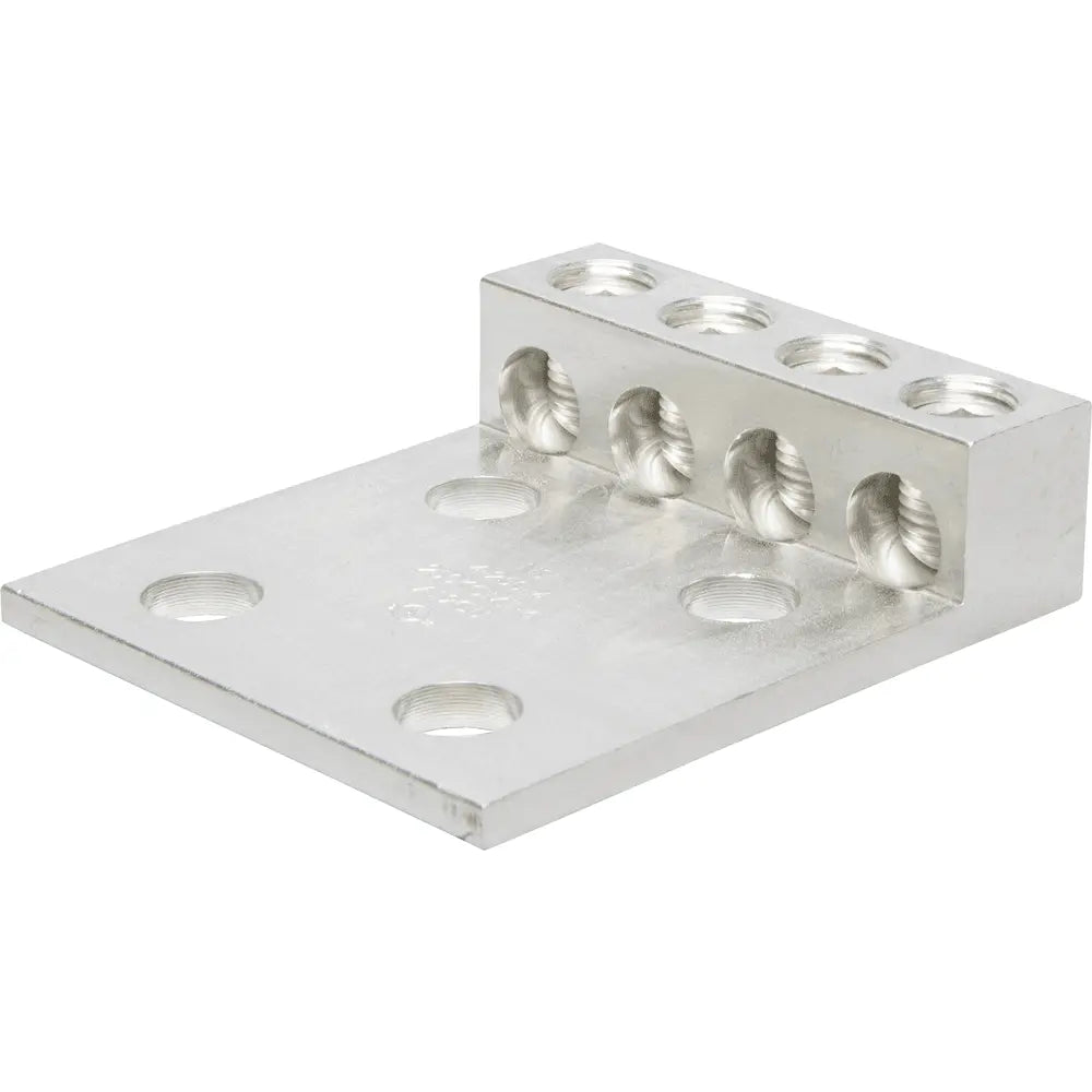 Aluminum Mechanical Lugs Four Conductors Dual Rated - Multiple Sizes Available