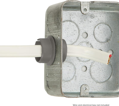 Malibu Knecht™ PRC-50 1/2" Non-Metallic Snap-In Romex Cable Connector