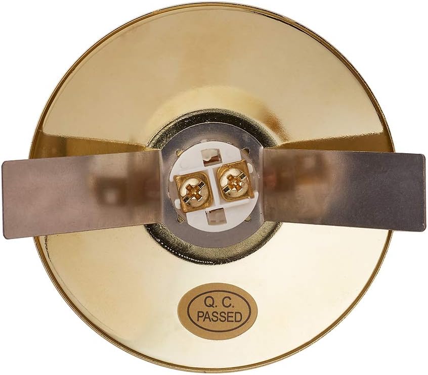 Newhouse Hardware BR5W 2-1/2" Unlighted Brass Round Doorbell Button