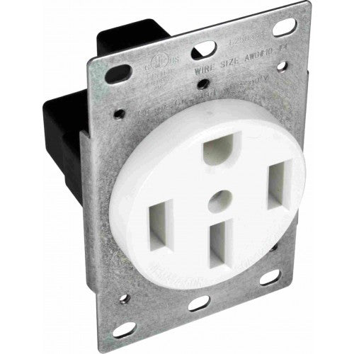 NEMA 50 Amp Dryer Receptacle Outlet, UL Listed