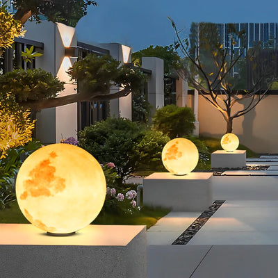 Post Mount or Hanging LED Moon Light - Multiple Sizes