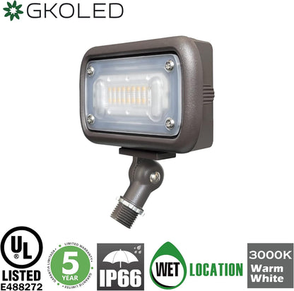 15W 1350 Lumen LED Metal Square Flood Light