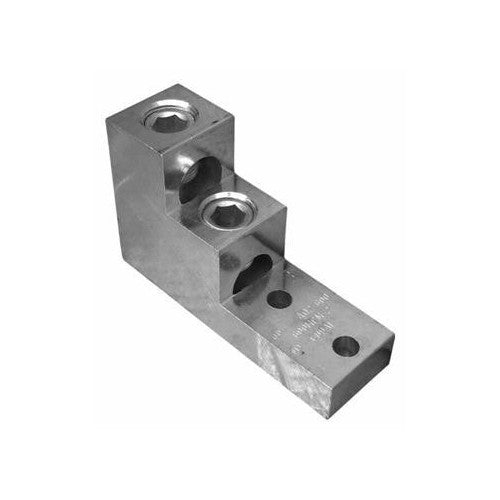 Aluminum Mechanical Lugs Panelboard Lugs - 2 Conductors 2 Hole, 750 MCM