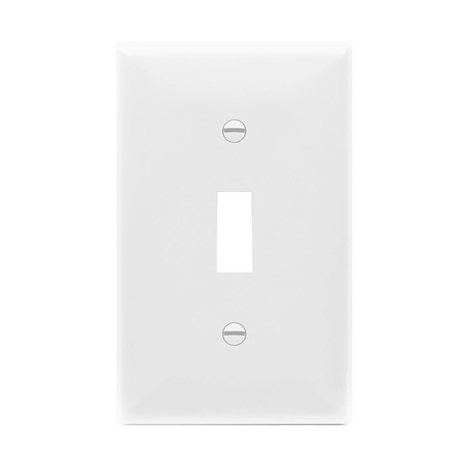 Enerlites 8811-W Toggle Switch One-Gang Wall Plate