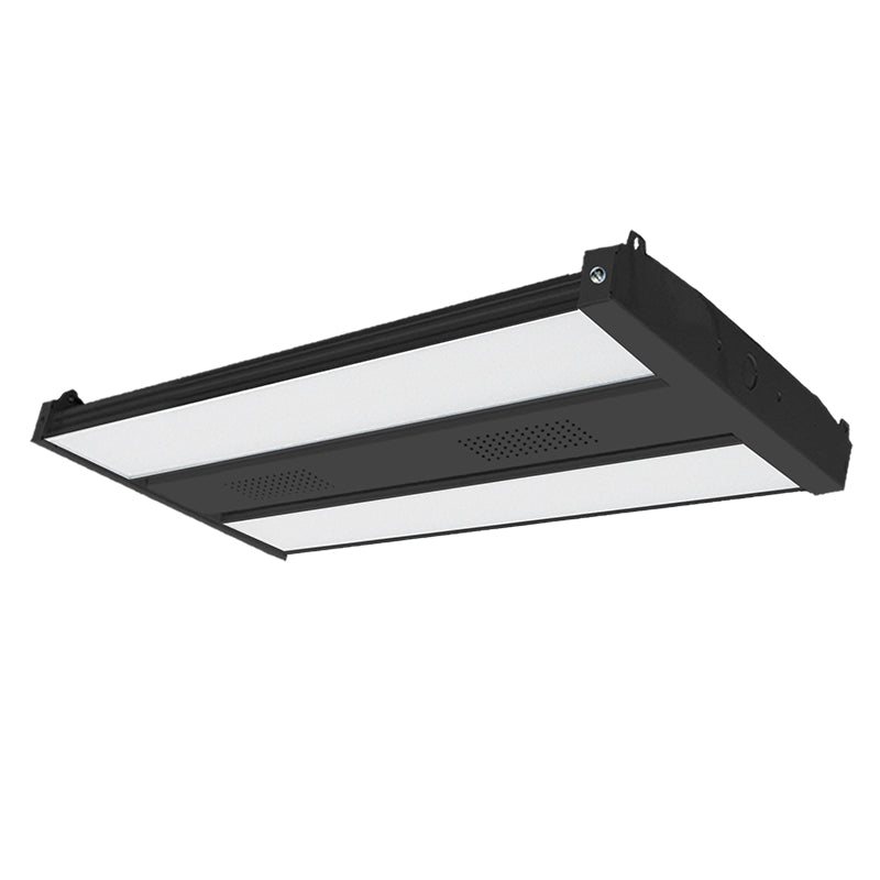 Westgate 110W, 3500K, LLHB4-80-150W-MCTP-BK-110W-35K, Power and CCT-Adjustable Linear LED High Bay Light - Black