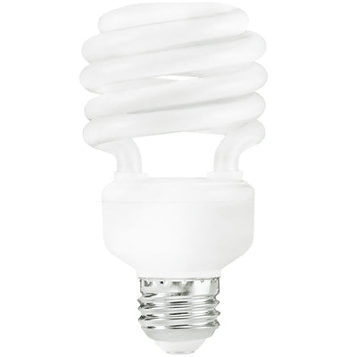 18W 5000K Spiral Dimmable Compact Fluorescent Light Bulb