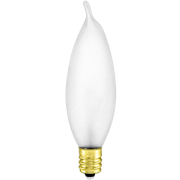 60W Frosted 130V Candelabra Bulb