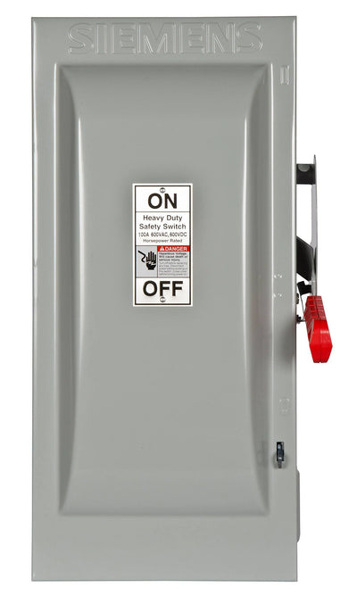Siemens HF361N Safety Switch Indoor 3-Pole 3-Fuse